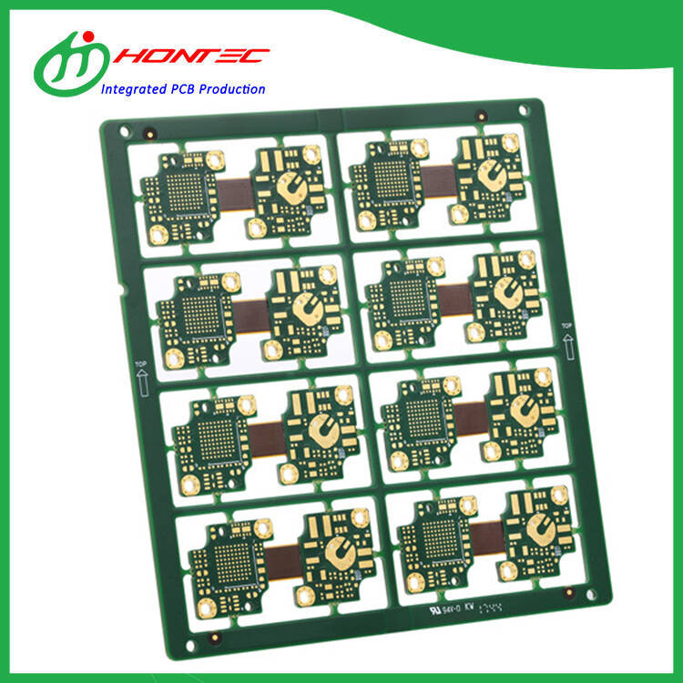 PCB cruaidh-Flex 8-còmhdach